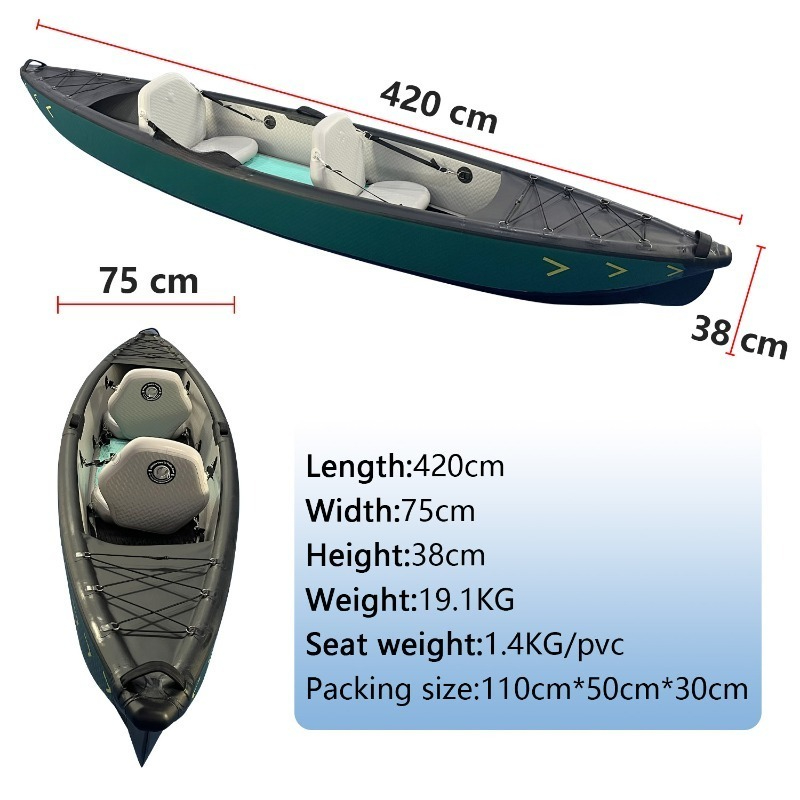 Nuovo Design Kayak Gonfiabile  - Fishing Boat Inflatable recensione e prezzo